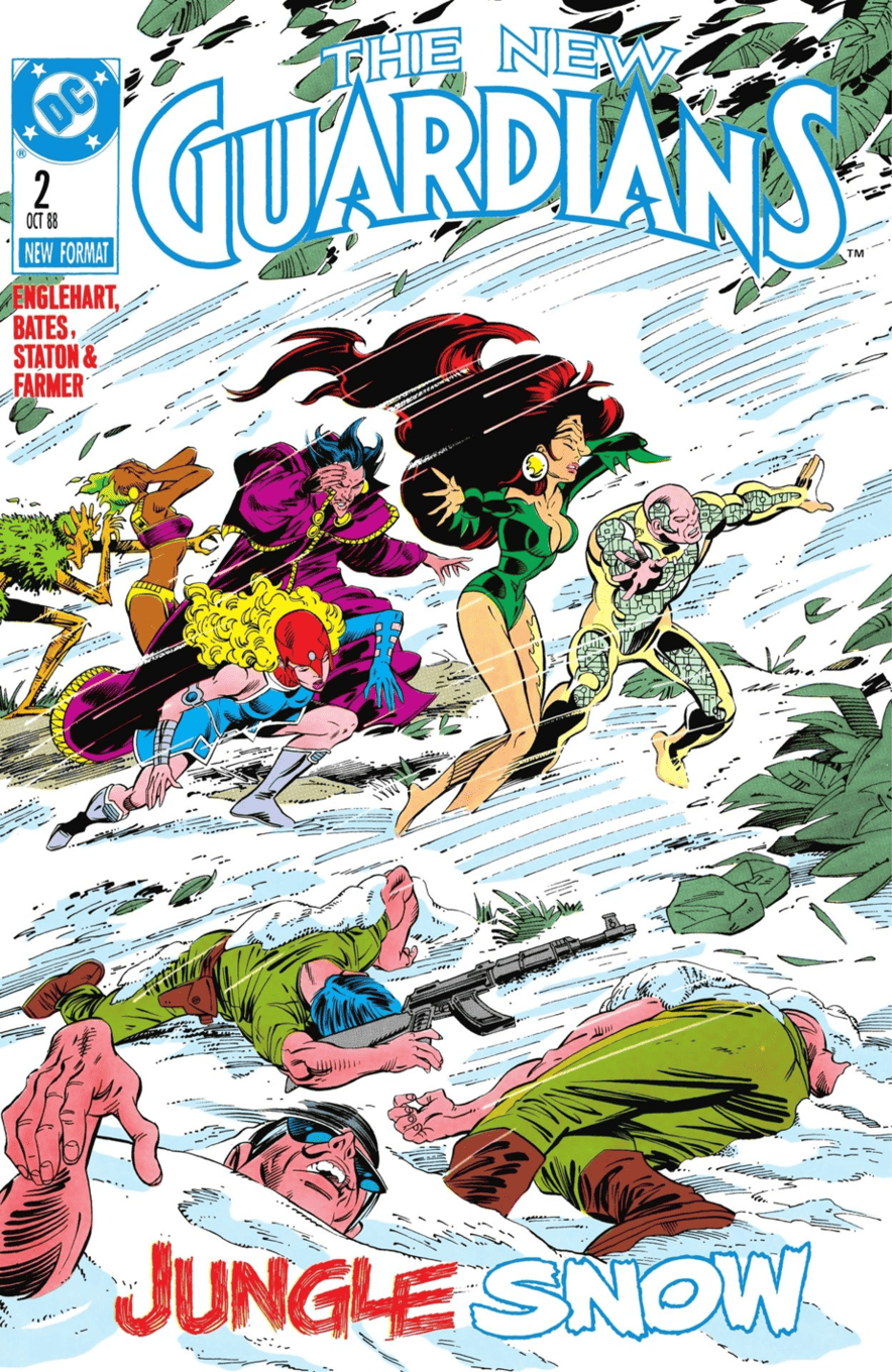 New Guardians #2 spoilers 0-1 Joe Staton 1988