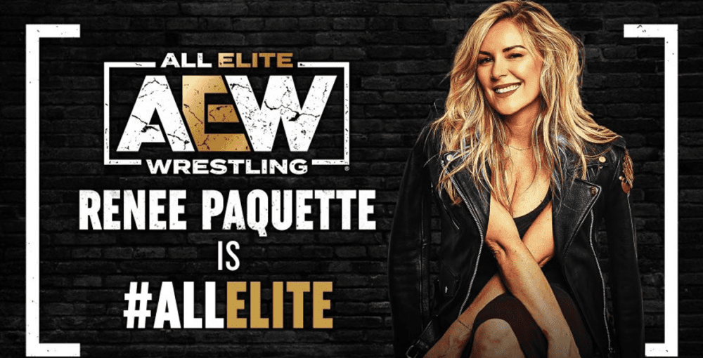 Renee Paquette Is All Elite Aew Banner