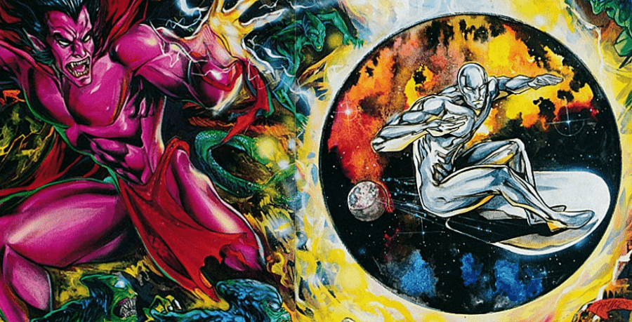 Silver Surfer 100 Gatefold Cover Banner E1650468295894