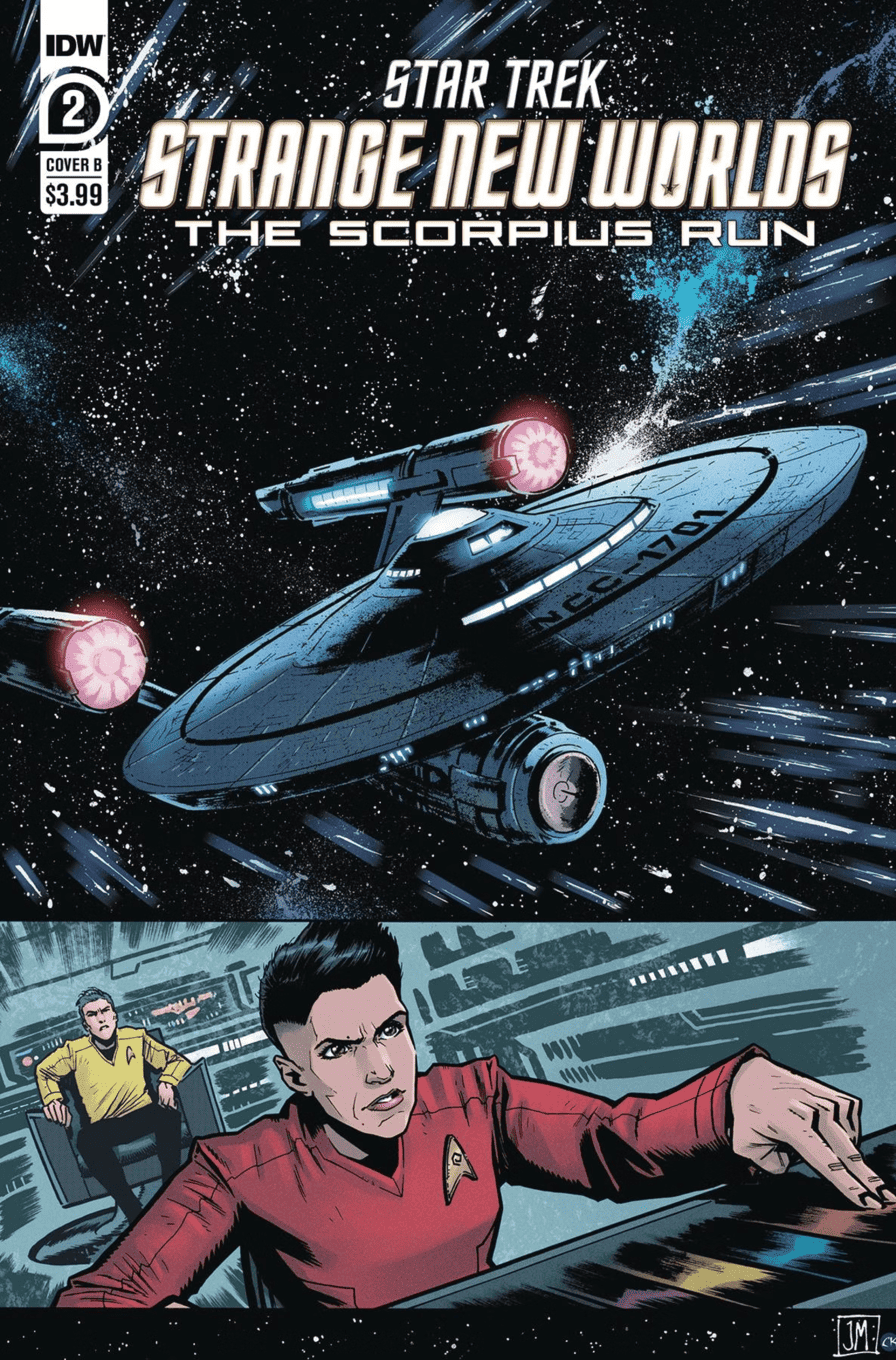 STAR TREK STRANGE NEW WORLDS SCORPIUS RUN #2 B