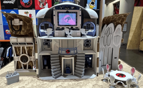 Super 7 Thundercats Lair back SDCC 2023