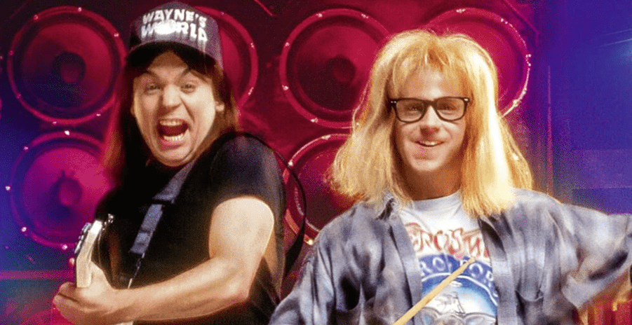 Wayne's World 4k Blu Ray Banner