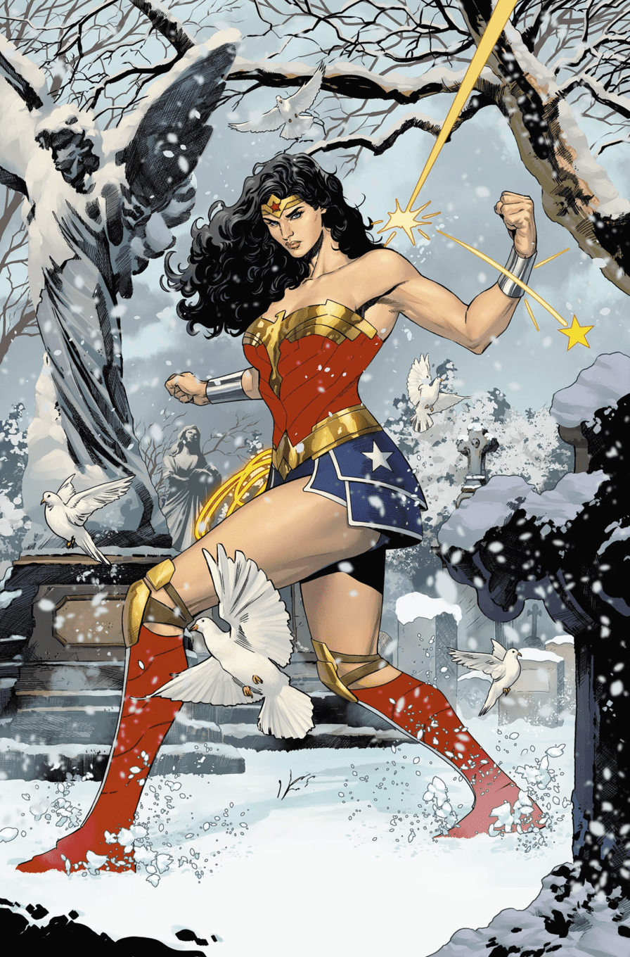 Wonder Woman #1 interior art Daniel Sampere