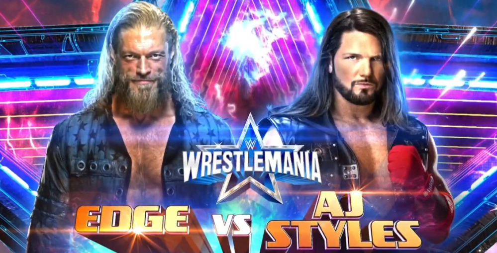 Wwe Wrestlemania 38 Edge Vs Aj Styles Night 2 Banner E1649111940916